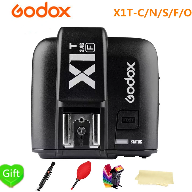 GODOX X1T F C S O 2 4G беспроводной TTL HSS вспышка триггер передатчик для Canon Nikon Sony Fujifilm Olympus