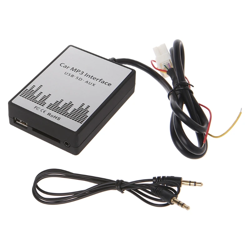 OOTDTY USB SD AUX Автомобильный MP3 музыкальный адаптер смены CD аудио для Nissan Almera Maxima Teana