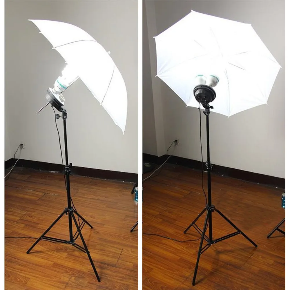 Gosear 85cm 33inch Photography Studio Video Photo Light Umbrella White Translucent Diffuser flash Soft Umbrella Accessories images - 6