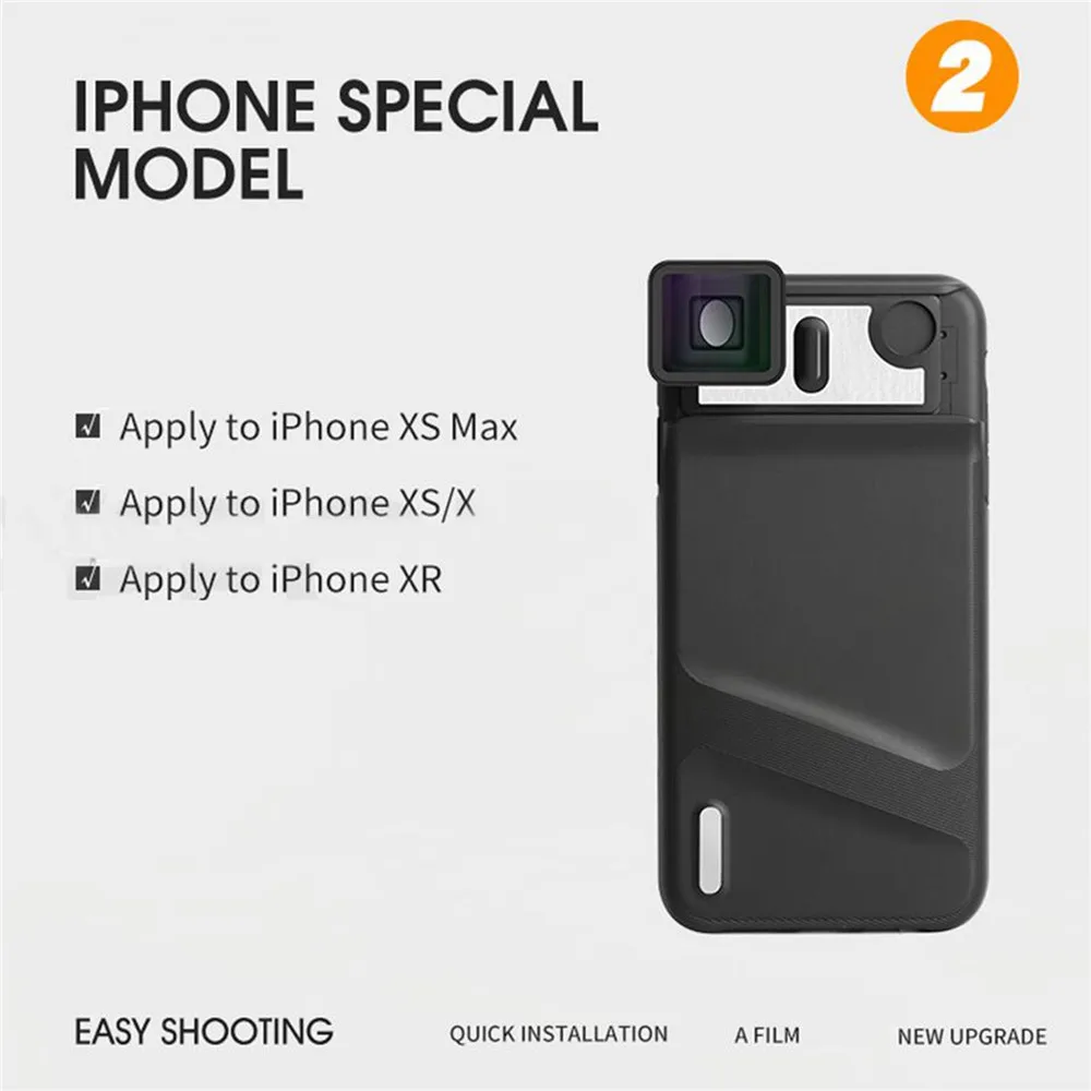 1.33X Deformation Mobile Phone Lens Universal Clip