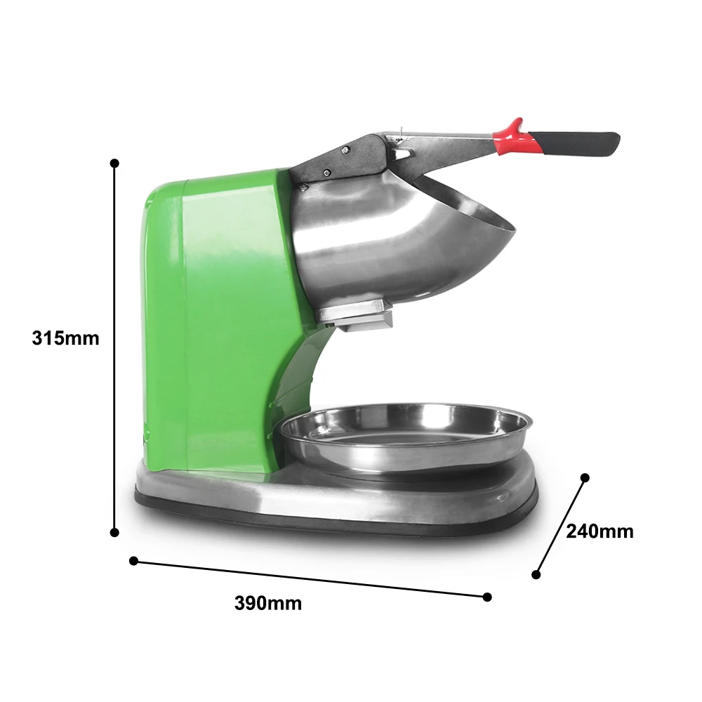 ITOP Коммерческая электрическая дробилка льда смузи бритва коктейль из нержавеющей стали льда блок дробилка 250 Вт зеленый цвет