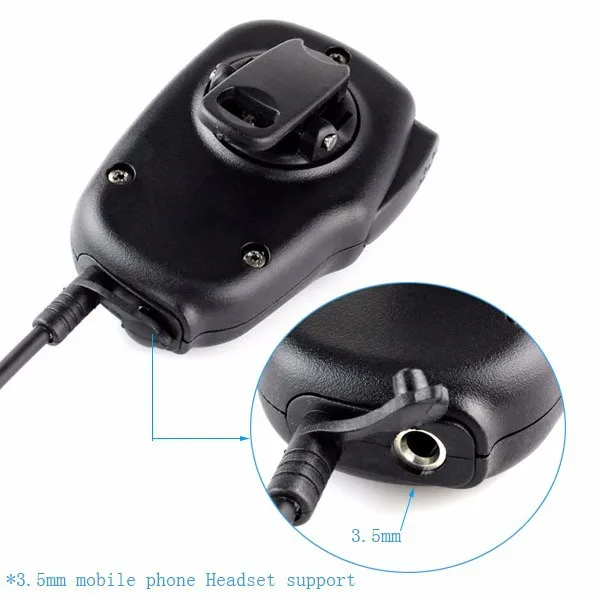 2 Pin Retevis Mini PTT Speaker Mic  (8)