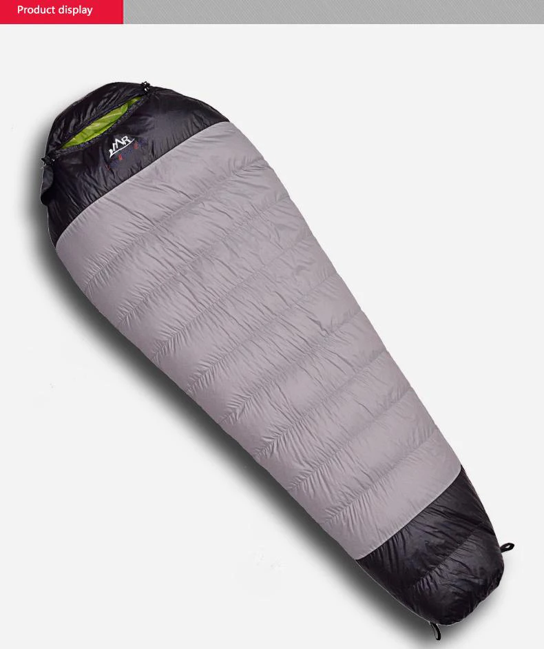 LMR спальный мешок с утиным пухом, сверхлегкий водонепроницаемый спальный мешок для взрослых, для кемпинга, 0 спальный мешок, 800, для пеших прогулок, мягкий, удобный