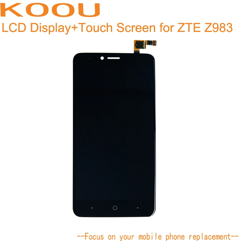 

Mobile Phone LCD Display For ZTE Z983 Touch screen Digitizer Assembly Replacement 6.0'' For ZTE Z983 Screen Sensor