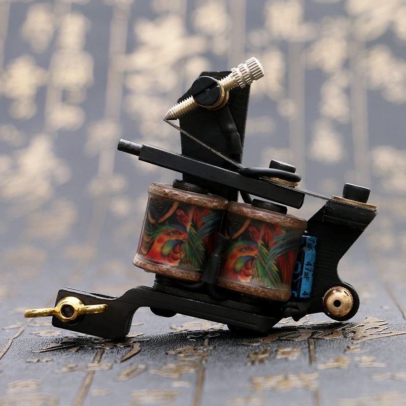 Ручной Wrap Катушки Татуировки Shader 12 Обертывания Пушки Высокого Качества TM5101|tattoo