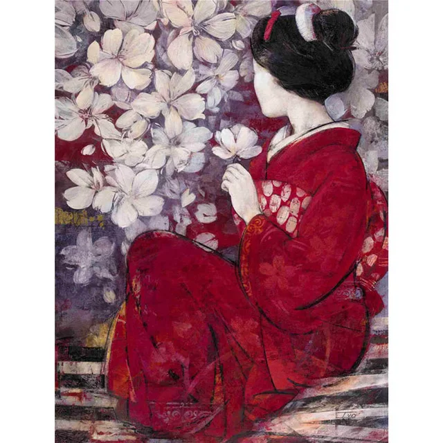 MICSUNNY-Japan-Vintage-Oil-Paintings-Hand-Painted-Prints-Living-Room-Women-Red-Kimono-Cherry-Blossom-Wall.jpg_640x640