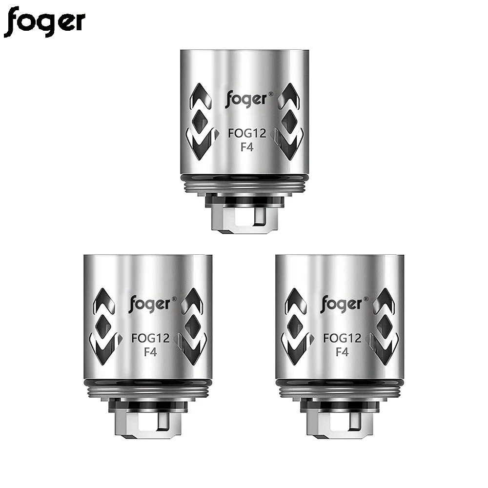 US WAREHOUSE E-cigarette Original Foger Fog12 Mesh/F10/F4/F6 Replacement Coil For TFV12/TFV12 Prince Vape Tank 3pcs/a lot | Электроника