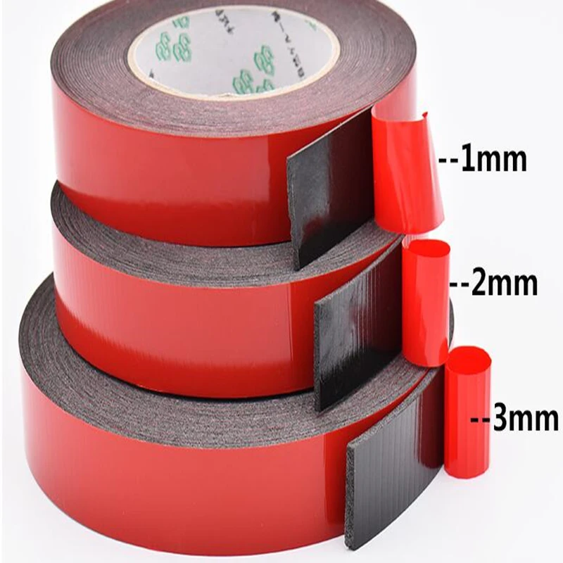 10m Wasserdicht Super Stark Doppelseitiges Klebeband Schaum Rolle Band 10m Wasserdicht Super Stark Doppelseitiges Klebeband Schaum Rolle Band