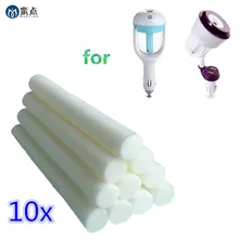 10 unidades/pacote Umidificadores Difusor Do Carro Esponjas Recarga Sticks Filtro de 2.75×0.31 Polegadas Substituições de Pavio Absorvente esponja varas