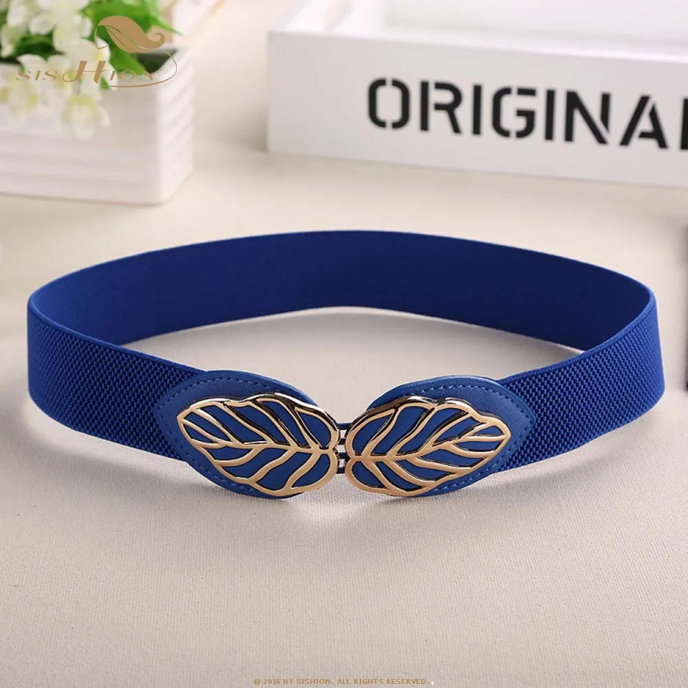 

SISHION 2019 Spring Summer Corset Waist Belt VB0058 Women Ladies Elastic White Black Blue Pink Red Ladies Belt Waistband
