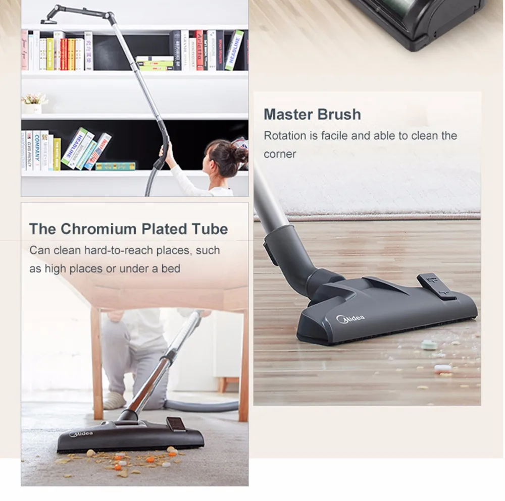 MIDEA VACUUMCLEANER BAGLESS CANISTER BLUE MC15K2BCA HSDS Online