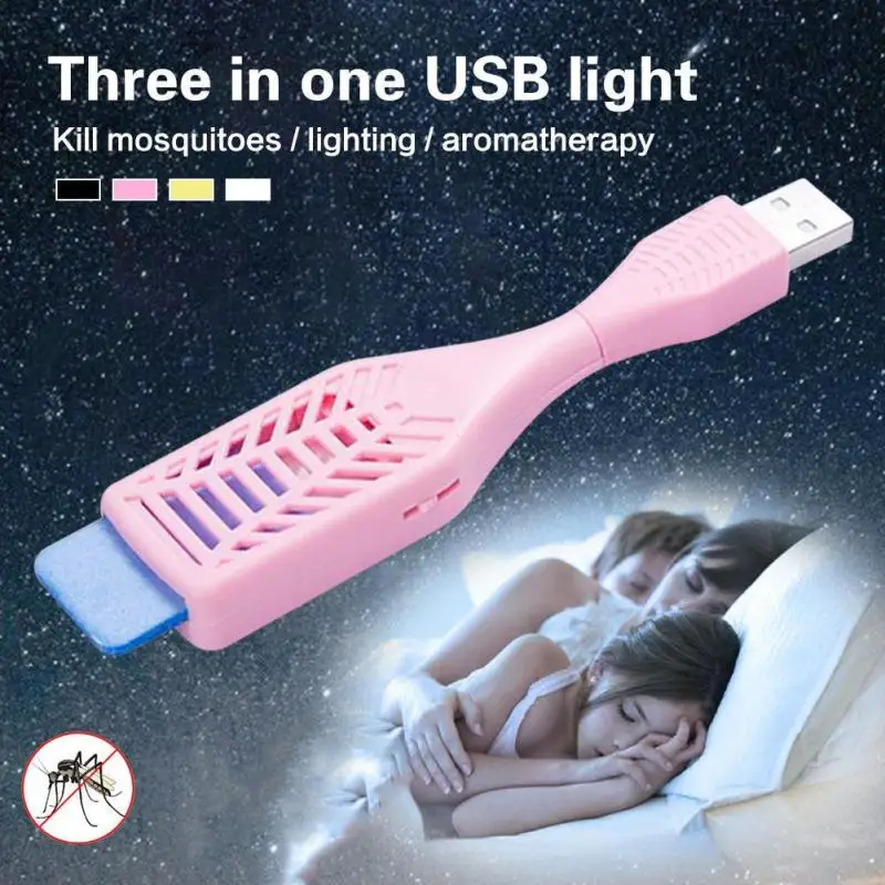 LED Mosquito Killer Lamp Outdoor Portable USB Led Night light Aromatherapy Mini Repellent Lamp Mosquito Repellent (16)