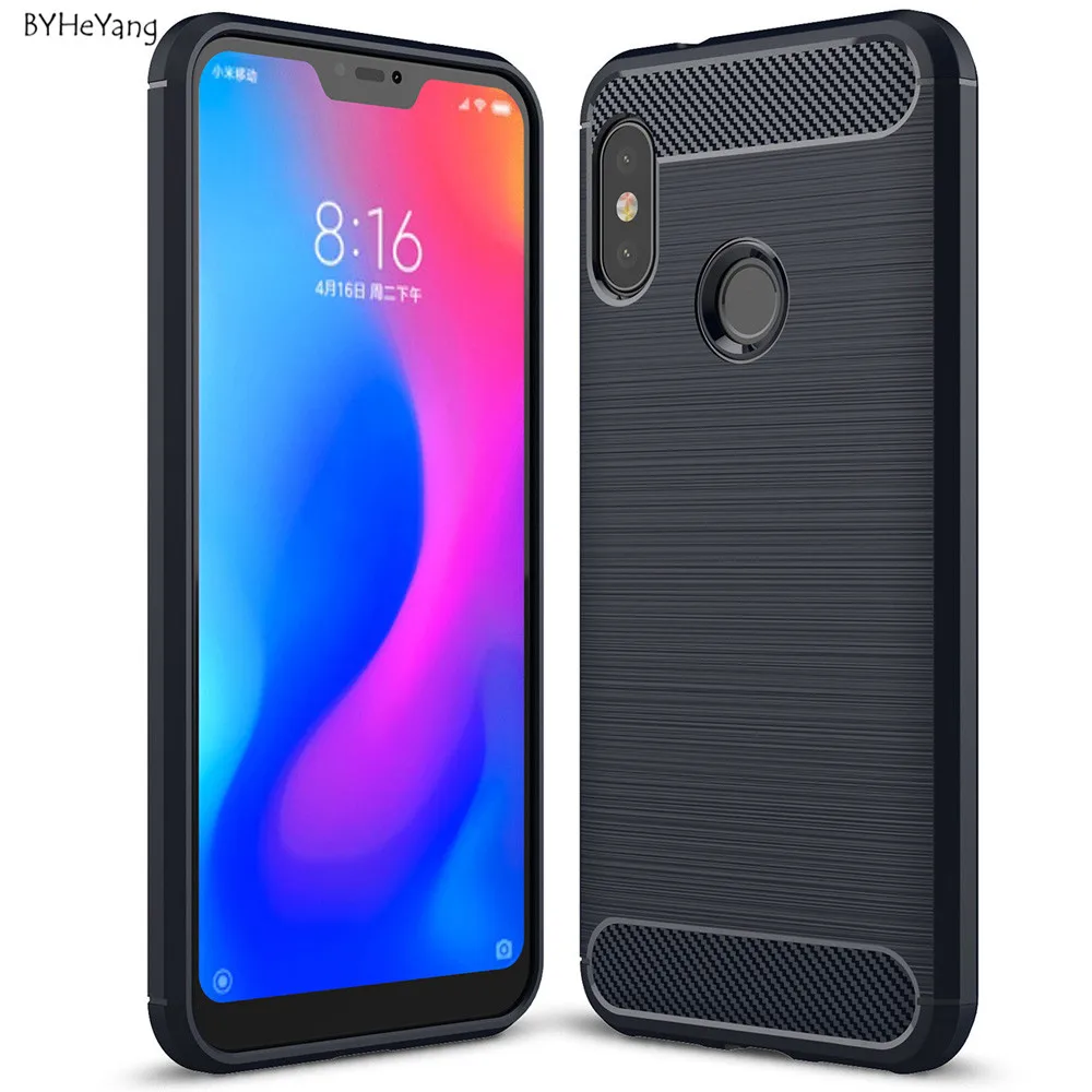 For Xiaomi Mi A2 Lite Case MiA2 Lite Cover 5.84" Silicone Armor ...
