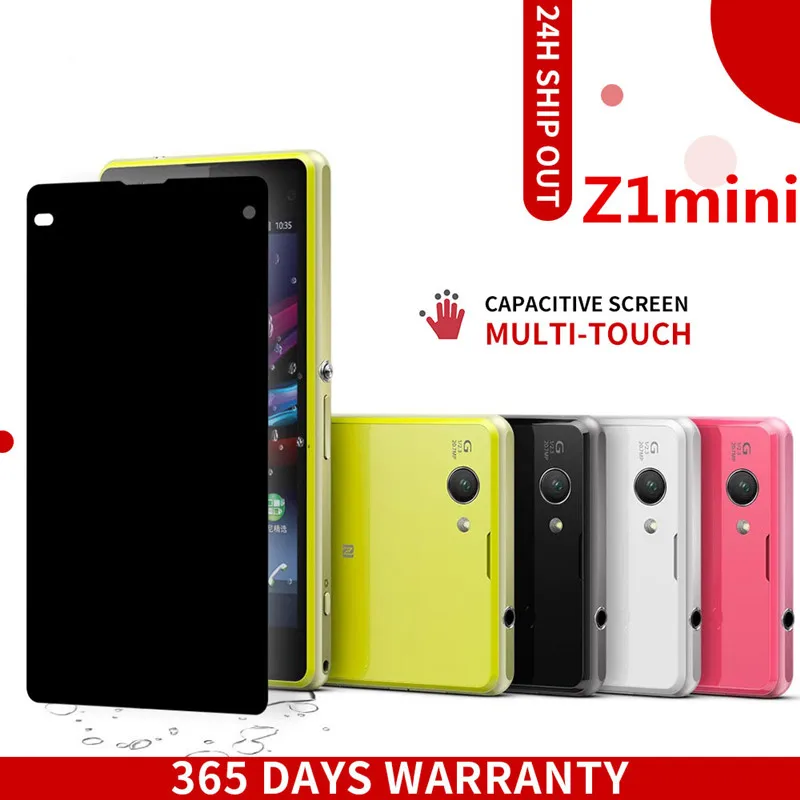 Оригинальный ЖК-дисплей для SONY Xperia Z1 Compact сенсорный экран с рамкой Mini D5503 M51W |
