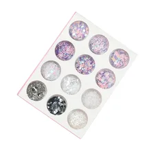 Дизайн ногтей DIIY направляющие переводные наклейки аксессуары сценическое украшение для глаз украшения ногтей небольшой нерегулярный флэш-чип