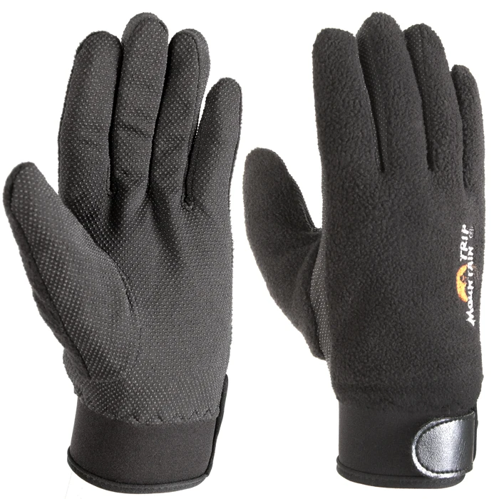 Уличные флисовые теплые перчатки спортивные перчатки для холодной езды мужские и женские противоскользящие резиновые альпинистские походные варежки для мужчин и женщин
