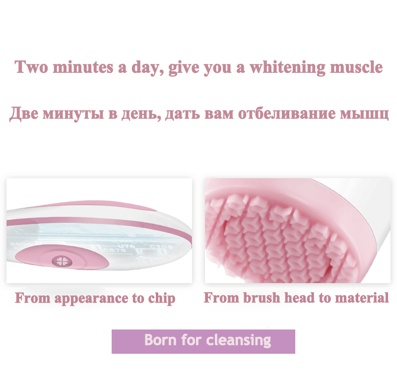 Dropshipping Link For Vip Electric Facial Cleansing Brush Sonic Pore Cleaner Nu Galvanic Spa Skin Care Massager Face lift