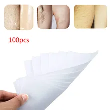 ELECOOL 100 шт нетканые Толстые тела для удаления волос восковые полоски для депиляции прочная бумага для депиляции женский инструмент для красоты кожи TSLM2