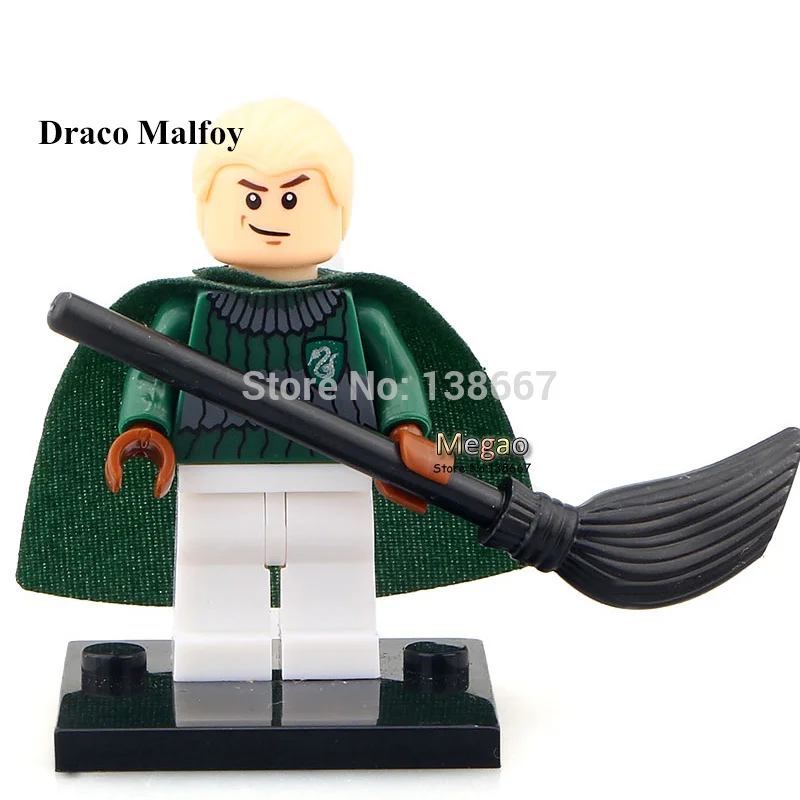 50 шт./лот XINH 311 Draco Malfoy подарки художественные романы строительные блоки лучшие