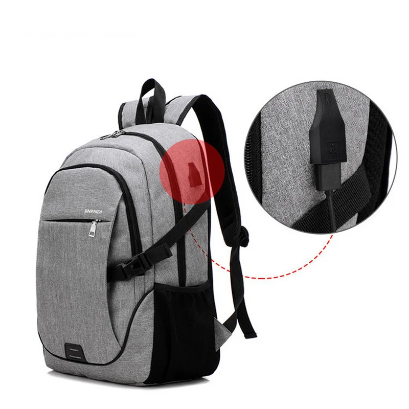 Litthing водонепроницаемая сумка, рюкзак для компьютера с USB, повседневная дорожная сумка для женщин и мужчин, бизнес рюкзак для ноутбука, школьная сумка для студентов