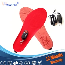 Новые стельки с подогревом, теплые стельки, Зимняя Толстая стелька с батареей, женская обувь для обуви, аксессуары, ортопедическая стелька, большая черная