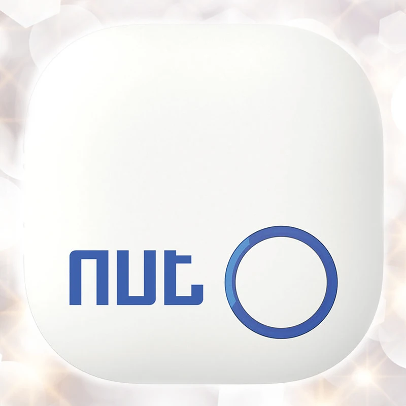 Nut2 Bluetooth ключ искатель, Смарт Беспроводной трекер Nut2 Смарт iTag беспроводной Llavero анти Perdida локатор багаж трекер - Цвет: 1 white
