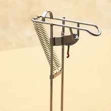 Steel Automatic fishing rod mount spring fishing pole holder sea rod fishing tackle supplies AT2311 Nickel
