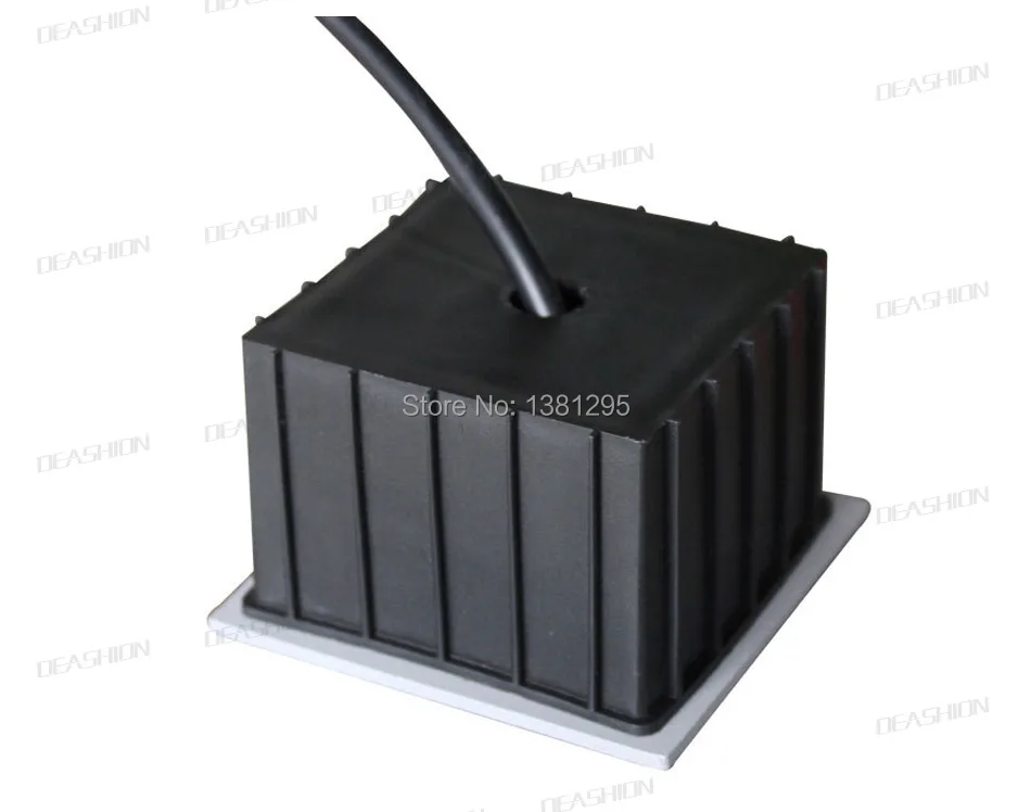 Lâmpada da Escada de Parede ao ar Livre Passo Praça Impermeável Footlight Recesso Laminado Piso Terraço Iluminação Branco Preto Led Luz Ip65 10 High Quality Luzes e Iluminação