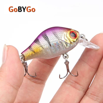

GoByGo 1PCS 8.5G 7.5CM Bass Fishing Lures Crank Bait Crankbait Tackle Swim Bait Wobblers Fishing Japan Hard Crazy Fish Lure