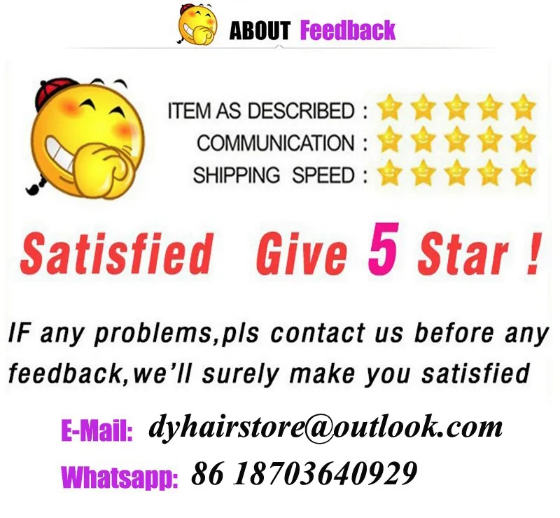 5 star feedback