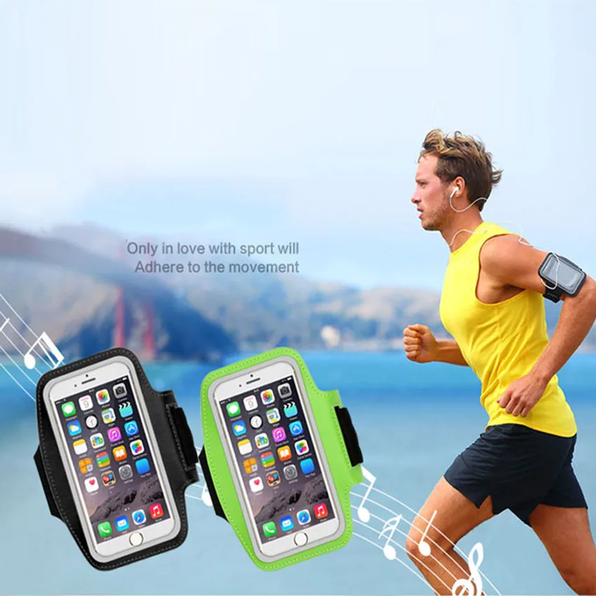 Sport Armband Hand Bag Case For iPhone 7 6 Cloth Gym Running Pouch Arm