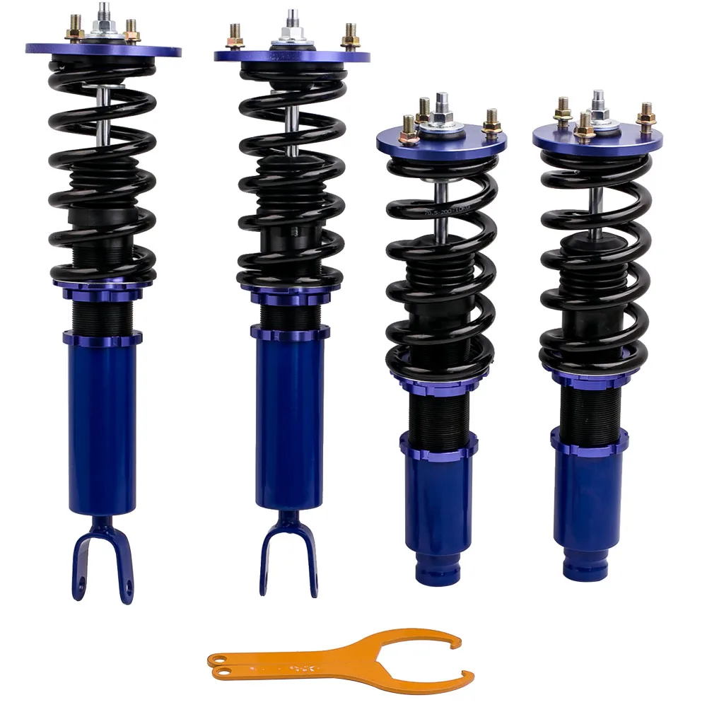 Ударной Coilover комплект для Honda Accord 1990-1997 Acura CL 97-99 регулируемая высота суспензий койловеров