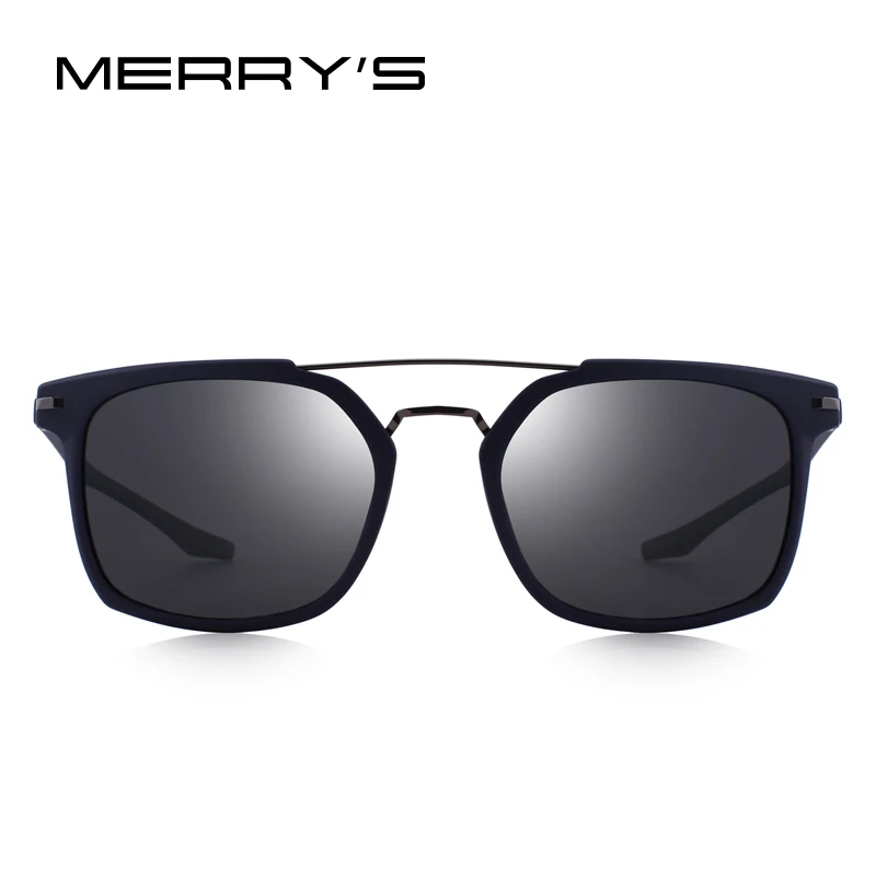 Kopen MERRYS ONTWERP Mannen Klassieke Vierkante Gepolariseerde Zonnebril Lichter Frame 100% Uv bescherming S8509