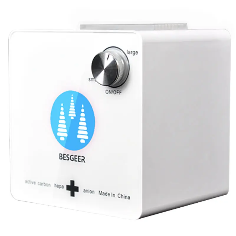 

Mini Household Anion Air Purifier Active Carbon Hepa Anion Formaldehyde Elimination Machine