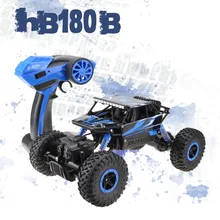 Lynrc RC Car 4WD Rock Crawlers HB180B 4×4 Bigfoot Double Motors Off-Road vehicle use AA battery