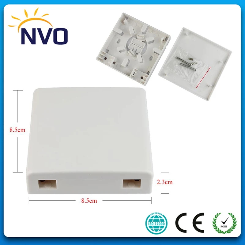 10 шт./лот 86 Information Patch Panel настольная коробка пустая socket panel B Тип FTTH клиентская