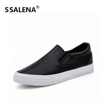 

Men Leather Casual Fashion Shoes Male Classic Slip On Solid Comfort Shoes Men Flat Breathable Anti-slip Loafers Shoes AA60682