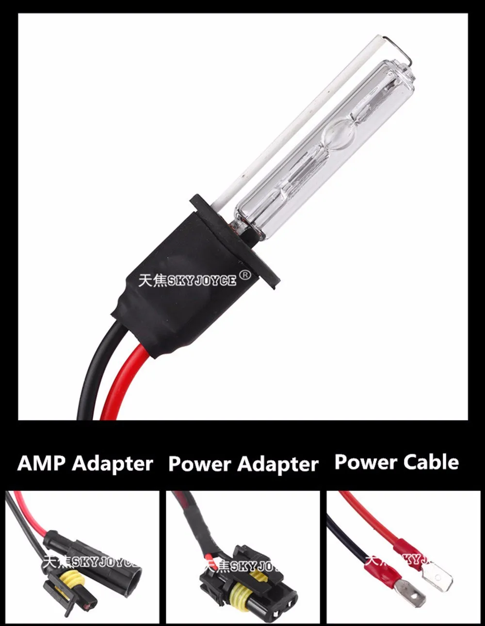 xenon kit 55W hid kit H7 H11 H1 H3 H10 HB3 Hb4 880 H27 H4-1 hid adapter automobile led halogen car light  (5)