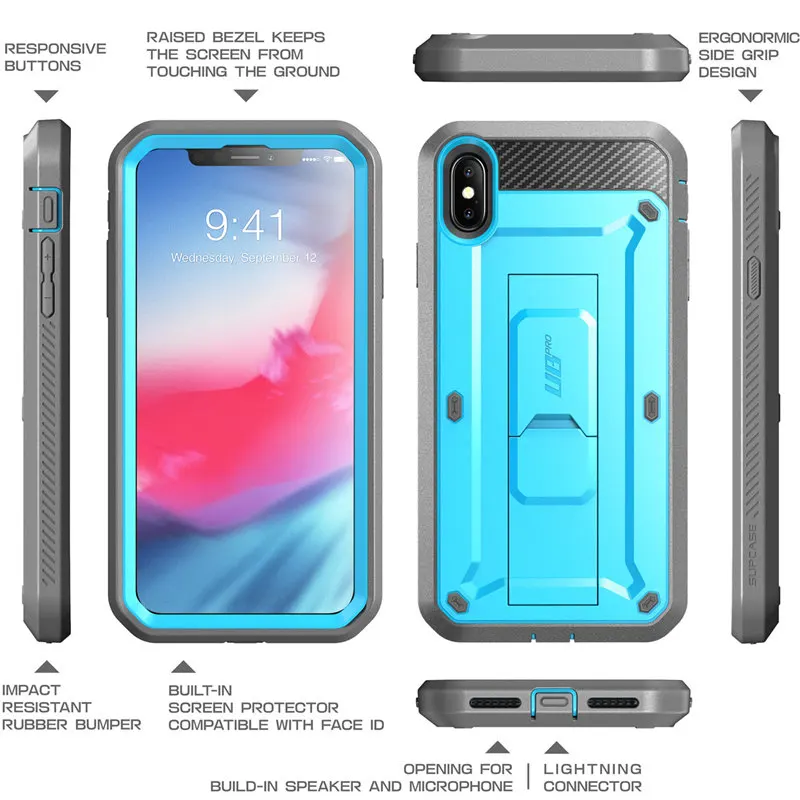 SUPCASE For iPhone Xs Max Case inch UB Pro Full-Body Rugged