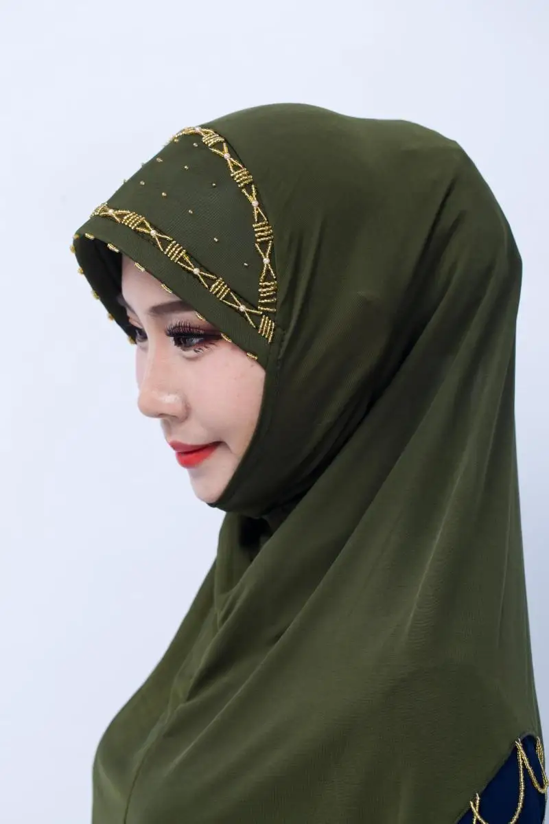 

hijab muslim one piece hijab long khimar shawl headwrap scarf head scarf