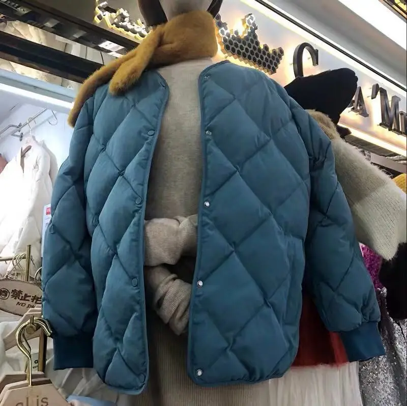 RUGOD однотонная элегантная женская куртка, пальто, Толстая теплая зимняя женская одежда, хлопковое Женское пальто, зимняя одежда, doudoune femme hiver