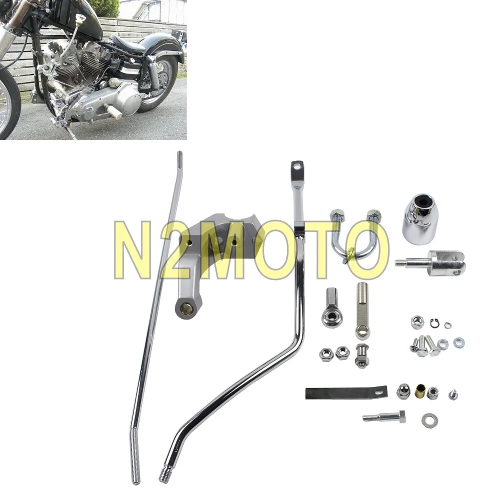 

Chrome Shifter Control Kit Five Speed Kit 22-0736 for Harley Touring Electra Glide FLT FLHT 1980-2017