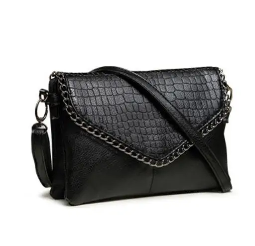 Fashion Small Bag Women Messenger Bags Soft PU Leather Handbags Crossbody Bag For Women Clutches  Black Clutch Purse and Handbag