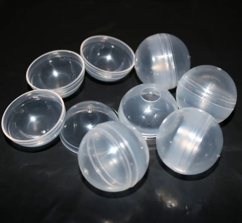 

30Pieces Diameter:32mm Empty Plastic Toy Capsule Egg Shell Ball Vending Machine Clear Plastic Capsule