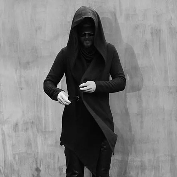 Neue Mannliche Kleidung Gothic Herren Mantel Mantel Personlichkeit Alternative Asymmetrie Manner Selbst Anbau Mit Kapuze Windjacke Sanger Men S Cloak Male Gothic Coatgothic Mens Coat Aliexpress