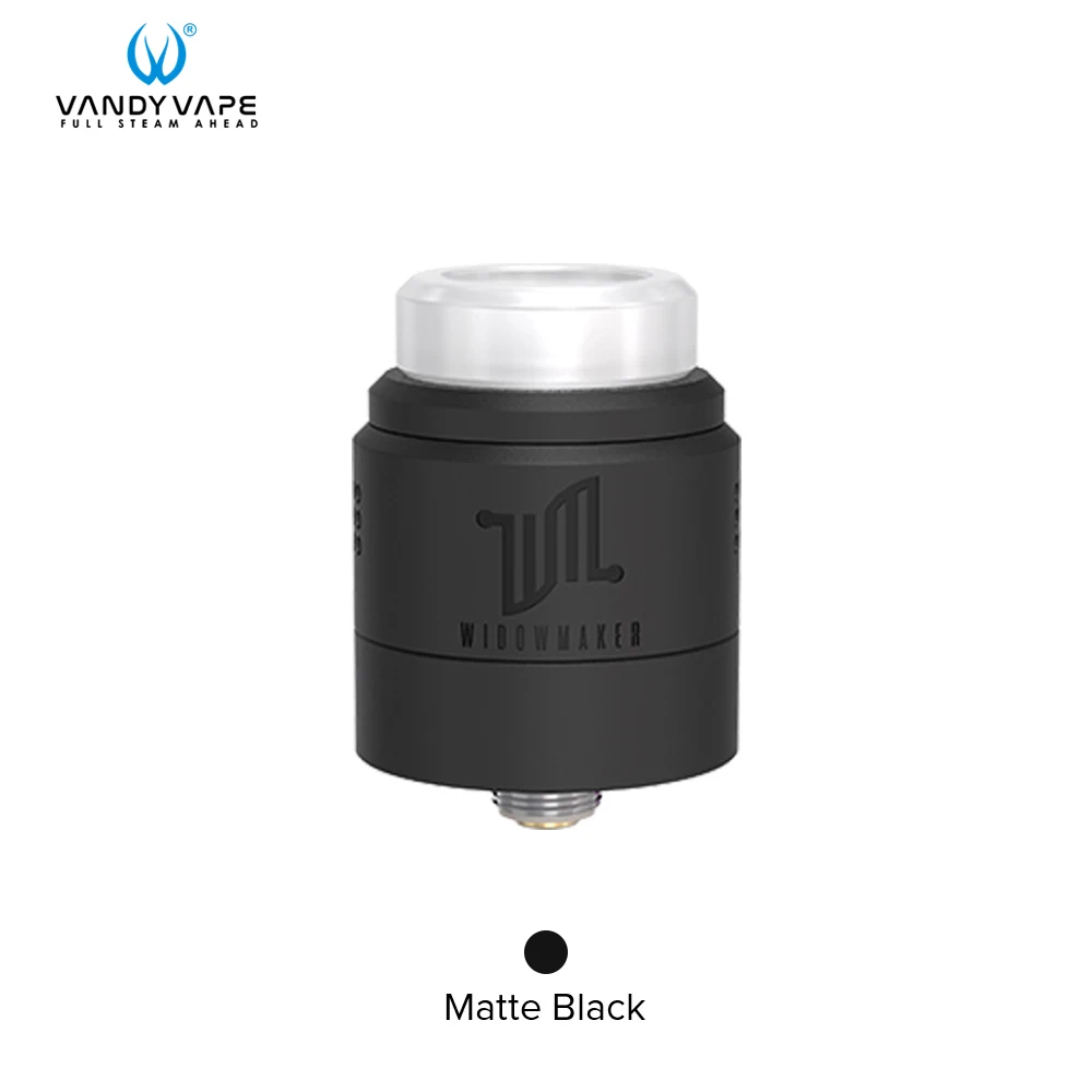 Vandy vape Widowmaker RDA танк совместимый с Vandyvape мод атомайзер для электронной сигареты - Цвет: Matte Black