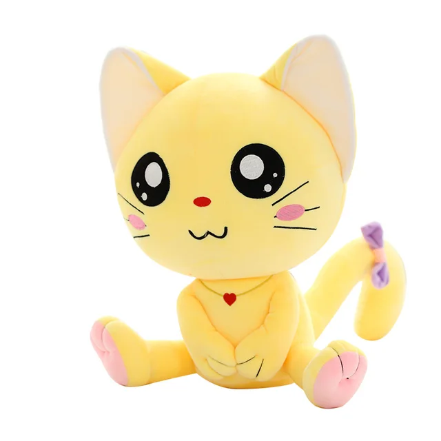 Emoji Pillow, Expression Cat, Plush Toys, Sitting smilies Cat Doll