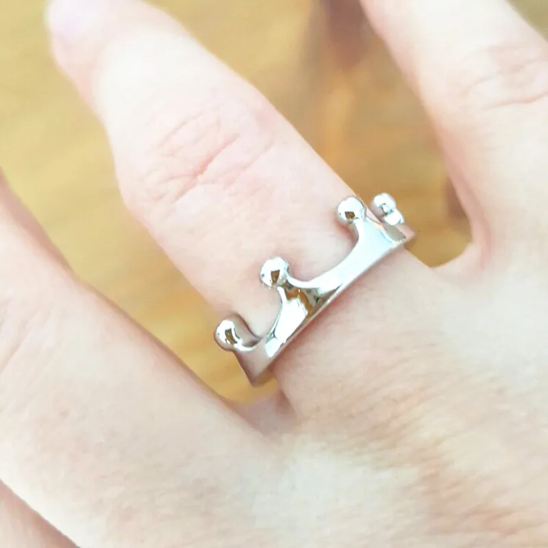 2018 Акция Anel Мода Bijoux кольца милое кольцо на палец с короной для женщин ювелирные