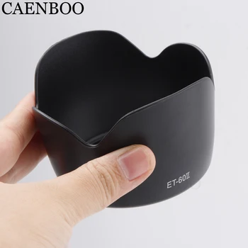 

CAENBOO ET-60II ET60 Lens Hood Reversible 58mm Lens Accessories For Canon EF 75-300mm F/4-5.6 III & EF-S 55-250mm f/4-5.6 IS