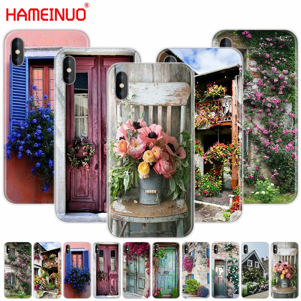 

HAMEINUO House With Flowers At Windows cell phone Cover case for iphone X 8 7 6 4 4s 5 5s SE 5c 6s plus